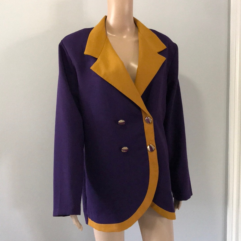 Vintage White Linen Women’s Jacket Blazer Size L